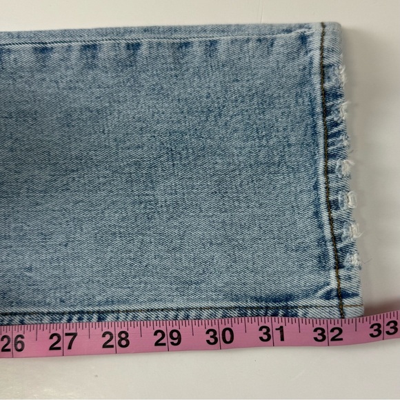 Abercrombie & Fitch Jeans Womens 25 0 LONG Blue 90s Slim Straight Ultra High - Picture 10 of 11